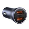 Автомобильное зарядное Baseus Golden Contactor Pro Dual Quick Charger Car Charger U+U 40W