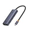 USB-хаб Baseus UltraJoy Series 5-Port HUB (Type-C to USB3.0*4+PD*1)