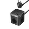 Зарядное устройство OS-Baseus PowerCombo Cube Power Strip 3AC+2U+2C 30W 1.5m EU
