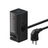 Зарядное устройство OS-Baseus PowerCombo Digital PowerStrip 2AC+1U+1C+Retractable-C 65W