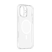 Чехол для iPhone 16 / 16 Pro Baseus Crystal Magnetic Phone Case TouchButton Version