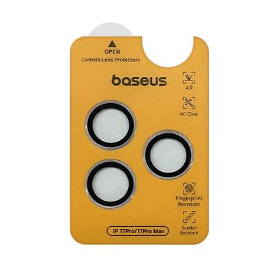 Защитное стекло на камеру для iPhone 17 Pro/17 Pro Max Baseus Impact Anti-Reflective HD Lens Protector