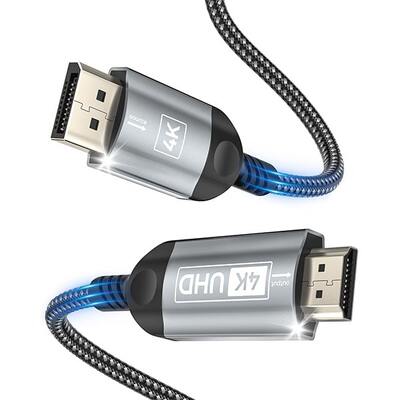 Кабель Nersligek 4K DisplayPort to HDMI