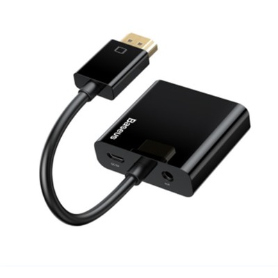 Адаптер Baseus Converter HD4K to VGA+Micro+DC3.5