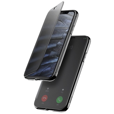 Чехол-книжка для iPhone XR с сенсорной крышкой Baseus Touchable Case