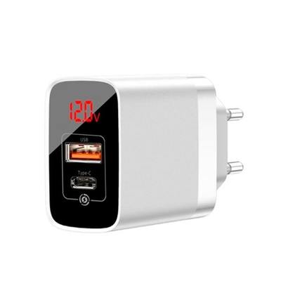 Зарядное устройство Baseus Mirror Lake PPS Digital Display quick Charger A+C EU