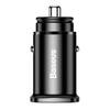 Автомобильная Зарядка Baseus Circular Plastic A+C 30W PPS Car Charger