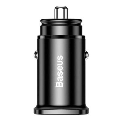 Автомобильная Зарядка Baseus Circular Plastic A+C 30W PPS Car Charger