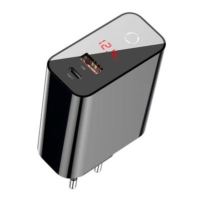 Зарядное устройство Baseus Speed PPS Intelligent Power-off & Digital Display (Type-C+USB)