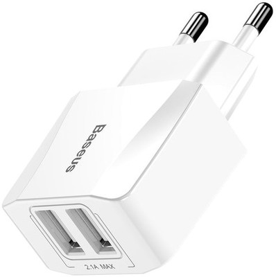 Зарядное устройство Baseus Mini Dual-U Charger 2.1A
