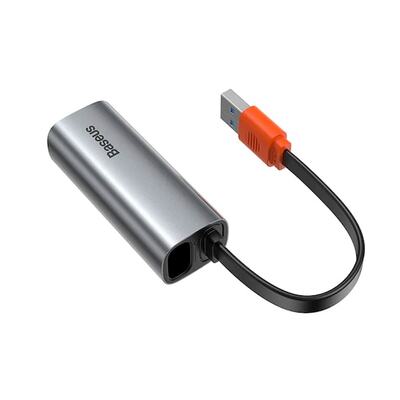 Адаптер Baseus Steel Cannon Series USB A Gigabit LAN