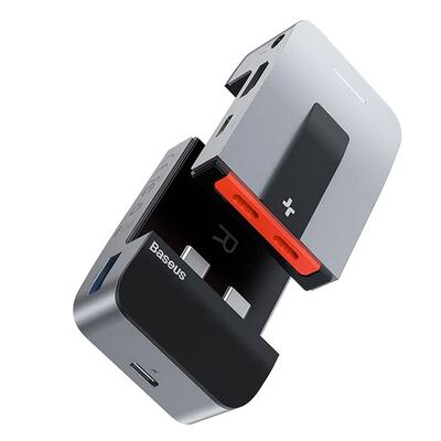 Адаптер Baseus Armor Age Type-C Bracket Multifunctional HUB Adapter