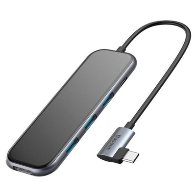 USB-концентратор Baseus Multi-functional Hub USB-C для HDMI 3 x USB 3.0 PD