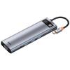 USB-хаб Baseus Metal Gleam Series 11-in-1 Type-C Docking Station