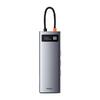 USB-хаб Baseus Metal Gleam Series 9-in-1 Type-C Docking Station