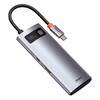 USB-хаб Baseus Metal Gleam Series 5-in-1 Type-C Docking Station 30Hz Version