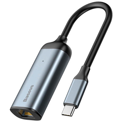 USB-концентратор Baseus Enjoyment Series USB-C to RJ45 CAHUB-H0G