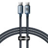 Кабель Baseus Crystal Shine Series Fast Charging Type-C to Type-C 100W 