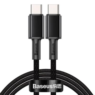 Кабель Baseus High Density Braided Data Cable Type-C to Type-C 100W 2m