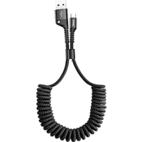 Кабель Baseus Fish eye Spring Data Cable USB For Type-C 2A 1M