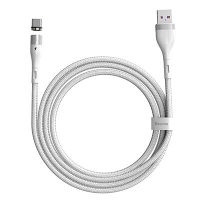 Кабель Baseus Zinc Magnetic Safe Fast Charging Data Cable USB to Type-C 5A 1m