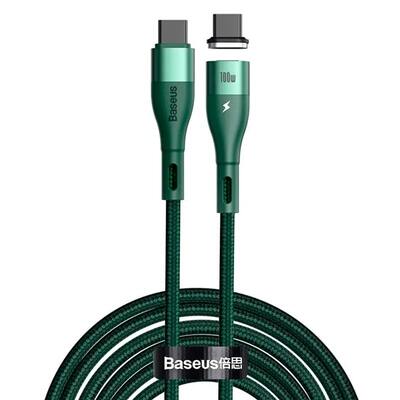 Кабель Baseus Zinc Magnetic Safe Fast Charging Data Cable Type-C to Type-C 100W