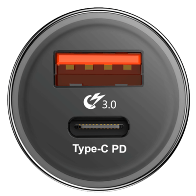 Автомобильная зарядка Baseus CAXLD-A01/A09