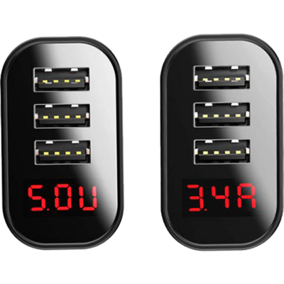 Сетевой адаптер Baseus Mirror Lake 3 USB 3.4 A