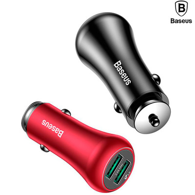 Автомобильная зарядка Baseus Gentry Series Dual-U Quick -charge