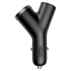 Автомобильное зарядное устройство Baseus Y type dual USB