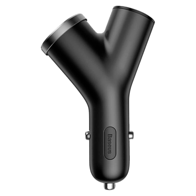 Автомобильное зарядное устройство Baseus Y type dual USB