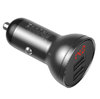 Автомобильное зарядное устройство Baseus Digital Display Dual USB 4.8A 24W