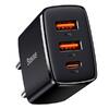 Сетевое зарядное Baseus Compact Quick Charger 2U+C 30W