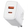 Сетевое зарядное Baseus Compact Quick Charger U+C 20W