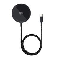 Беспроводное зарядное устройство Baseus Simple Mini4 Air Magnetic Wireless Charger Qi2 15W
