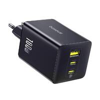 Сетевое зарядное OS-Baseus EnerFill FE11 Fast Charger 2C+U 100W