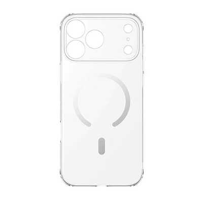 Чехол для iPhone 17 Pro Max Baseus Crystal Magnetic Phone Case TouchButton Version