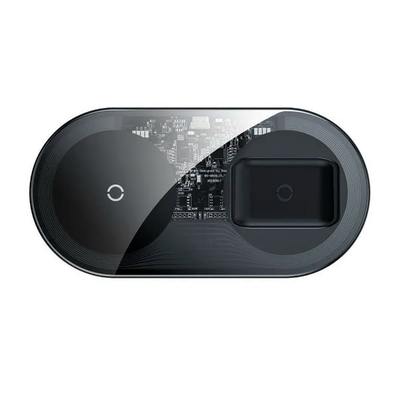 Беспроводная зарядка Baseus Simple 2in1 Wireless Charger Pro Edition For Phones+Pod