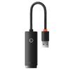Адаптер-переходник Baseus Lite Series Ethernet Adapter USB-A to RJ45 LAN Port