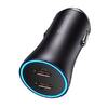 Автомобильное зарядное Baseus Golden Contactor Pro Dual Fast Charger Car Charger C+C 40W