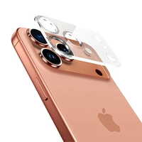 Защитное стекло на камеру для iPhone 17 / 17 Pro Baseus Crystal HD Full-Frame Lens Protector