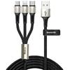 Кабель Baseus caring touch selection 1-in-3 USB cable
