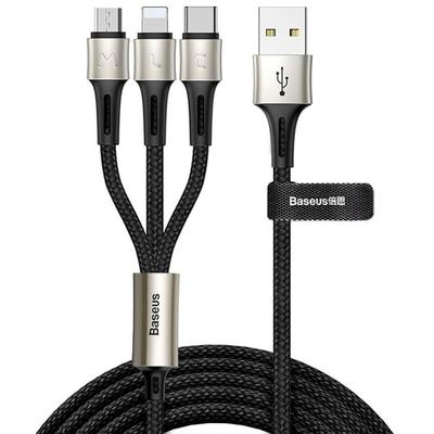 Кабель Baseus caring touch selection 1-in-3 USB cable
