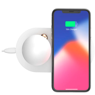 Беспроводная зарядка Baseus Mushroom Lamp Desktop Wireless Charger