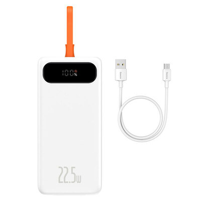 Внешний аккумулятор Baseus Block Digital Display Fast Charge Power Bank 20000mAh