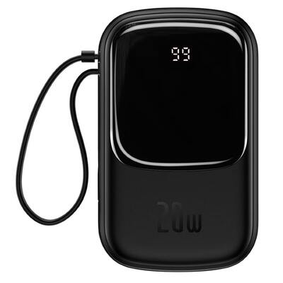 Внешний аккумулятор Baseus Qpow Digital Display quick charging 20000mAh 20W