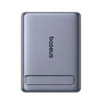 Внешний аккумулятор Baseus PicoGo AM31 Qi2 Ultra-Mini Magnetic Power Bank with Kickstand 5000mAh 20W
