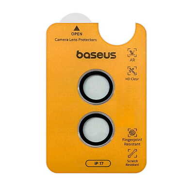 Защитное стекло на камеру для iPhone 17 Baseus Corning Anti-Reflective HD Lens Protector