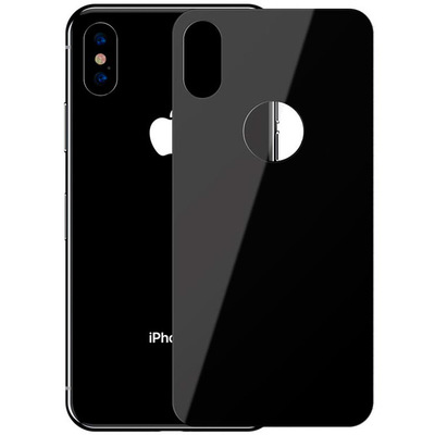 Защитное стекло Baseus 4D Tempered Back Glass для задней панели iPhone XS Max