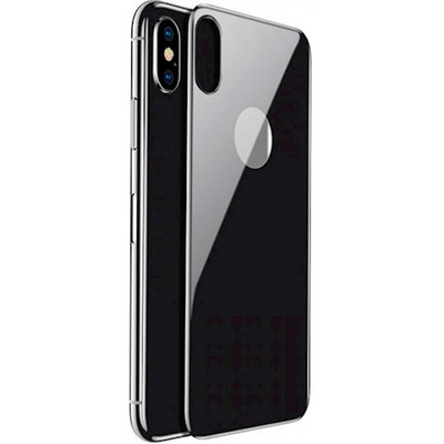 Защитное стекло Baseus 4D Tempered Back Glass для задней панели iPhone X